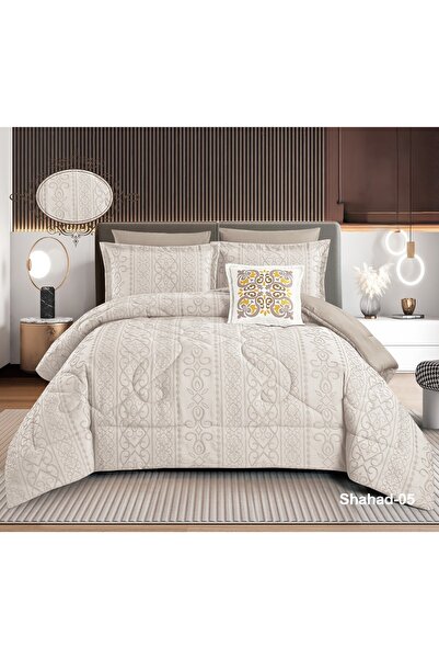 miral Elegant summer double bedsheet made of soft microfiber, 240x260