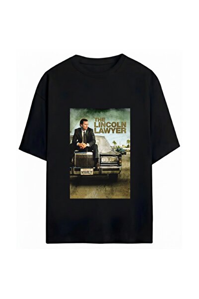 SVART WEAR The Lincoln Lawyer Printed Unisex Oversized 100% Cotton Pack T-Shirt