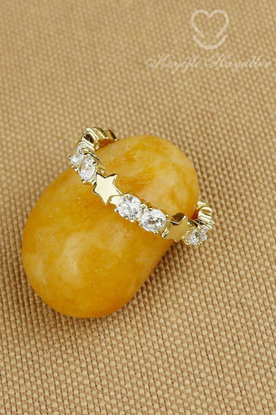 Keyifli Hayaller Xuping Vip Ring - Adjustable Zircon Stone Star Model Tamtur ...
