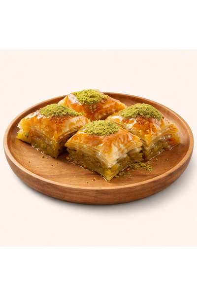 Mabroma Sweets Small pistachio square baklava box