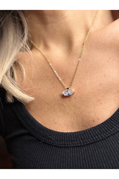 Rossetto Atelier قلادة ماركيز من الفولاذ الذهبي