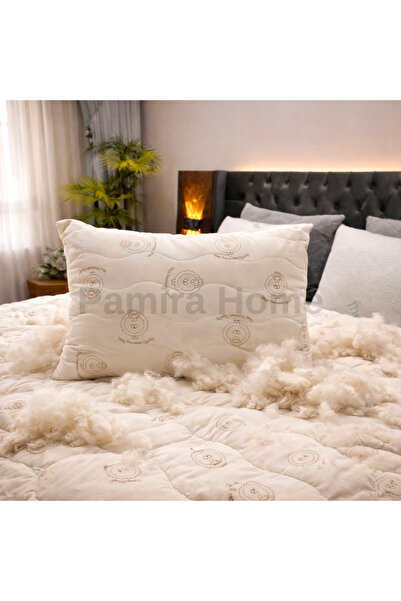 Pamira Home Quilted Cotton Patterned Zippered Pillowcase Inner Lining Pillow ...