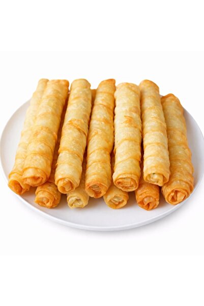 DELA MUTFAK El Açması Yufka ile 3 Peynirli Sigara Böreği 1 KG (Köy Peyniri – ...