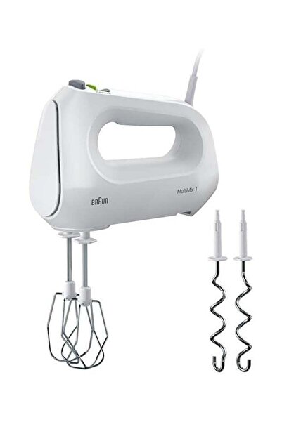 Generic BRAUN Hand Mixer, 4 Speeds Turbo, Smart Mix, 2 Stainless Steel Whisks...