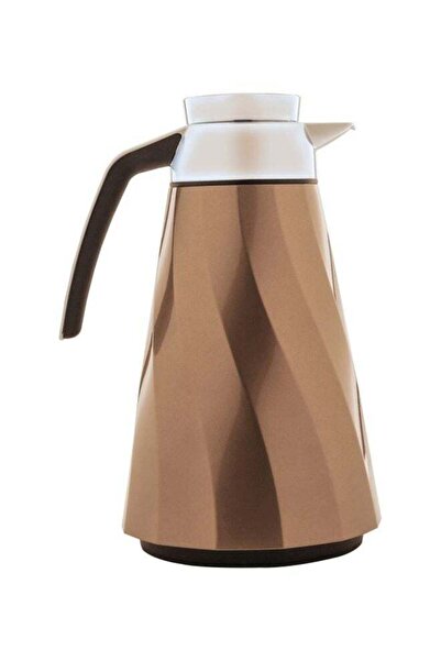 emsa Cone Swirl Metallic Jug Brown/White