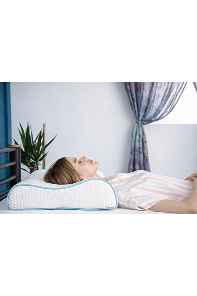 DAMIEN Ορθοπεδικό Visco Μαξιλάρι 60x40x14-12 cm – Ιατρικός αφρός μνήμης με δι...