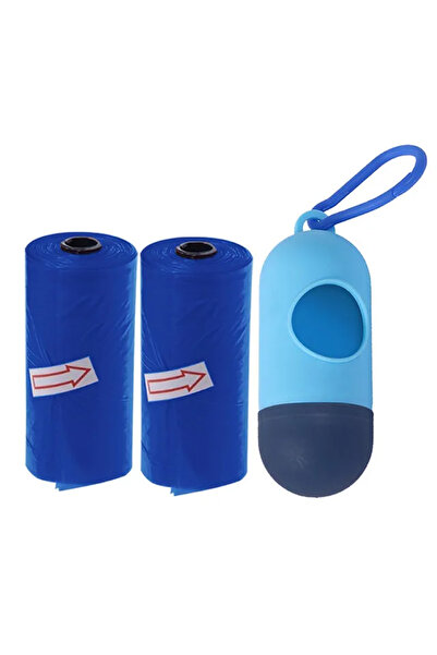 STAR BABiES Scented Nappy Bag Navy Blue + Dispenser - Pack of 2/30 Bags
