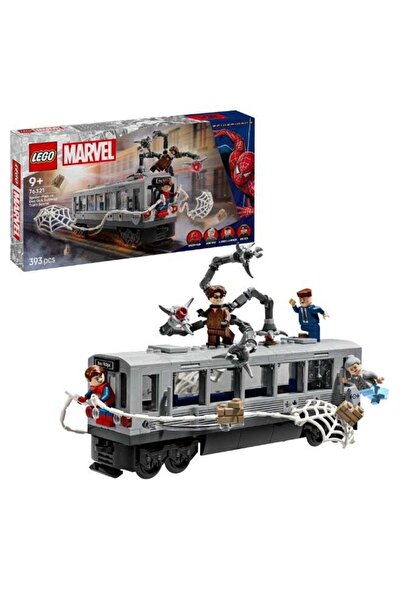 Generic LEGO SpiderMan vs Doc Ock Subway Train Scene