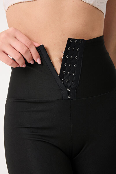 SVN KOZMETİK Termal Sauna Ve Bel Incelten Teleten Agraflı Tayt