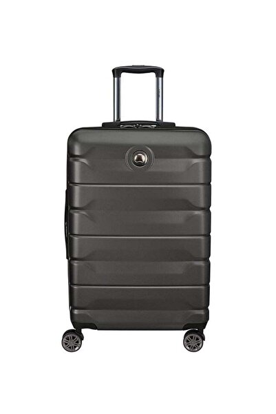 Delsey Air Armour 4 Double Wheel Expandable Hard Trolley 31 Inch Black