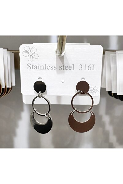 GLOW ACCESSORIES BAE Stainless Steel 316L Stainless Steel Silver Milky Way Da...