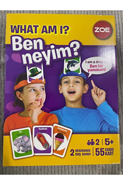 Zoe Ben Neyim? What ı am? Kutu Oyunu