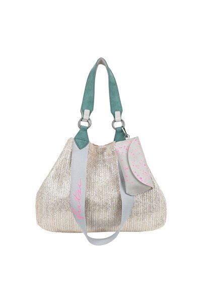 Fritzi aus Preußen Limited Painted Straw Schultertasche 43 cm