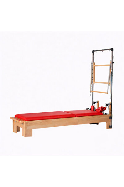 RN Tower Reformer Kırmızı Renk 1. Sınıf Kayın Ağacı