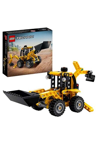 Generic LEGO Backhoe Loader