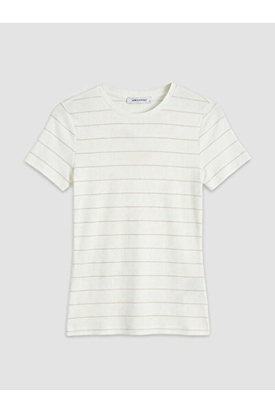 LC Waikiki Crew Neck Striped Women's T-Shirt