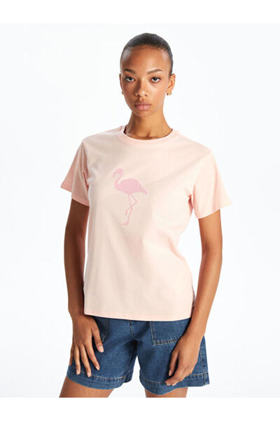 LC Waikiki Crew Neck Printed Women's T-Shirt