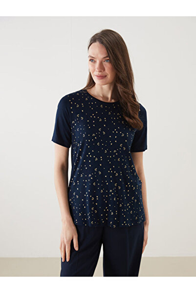 LC Waikiki Crew Neck Patterned Women's T-Shirt