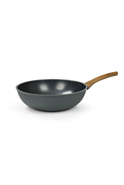 Flonal Diversa Wok, 28 cm, 100% recycled forged aluminum, water-based non-sti...