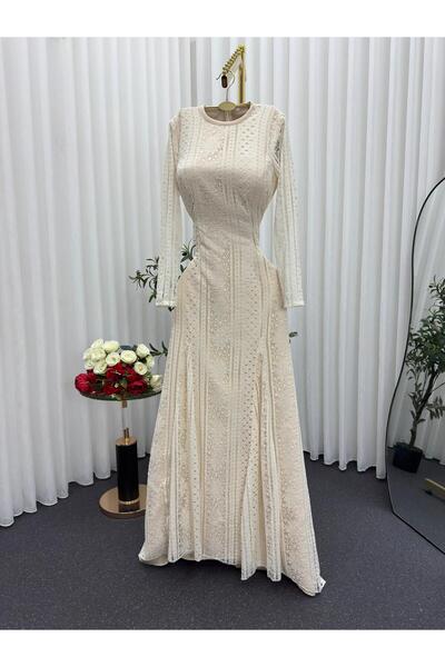 ADORA Long Lace evening dress (please choose your size carefully to avoid ret...