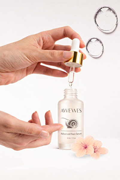 awewes Salyangoz Özlü Anti Aging Serum 30 ml –Kolajen.Retinol.Niacinamide & Penthenol 6 Aktif 2'li Set