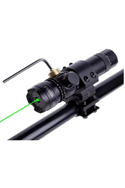 LEIDORY Taktikal Kızılötesi Su Geçirmez Ayarlanabilir Yeşil Lazer