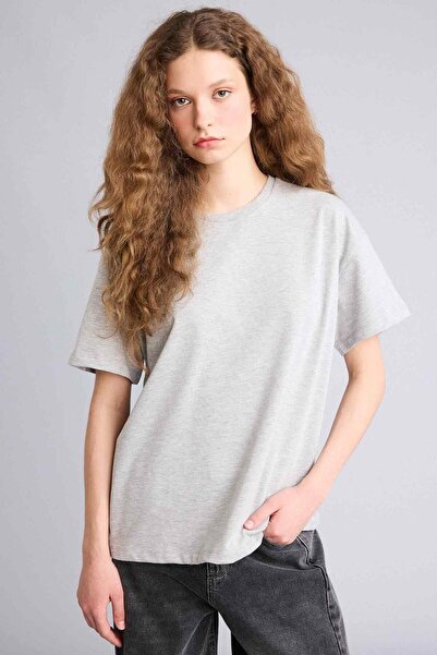 DeFacto Oversized Basic T-Shirt E4935Ax26Sp