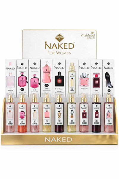 naked COLLECTION 10’lu Kadın Parfüm Seti 45 ml Eau De Parfum