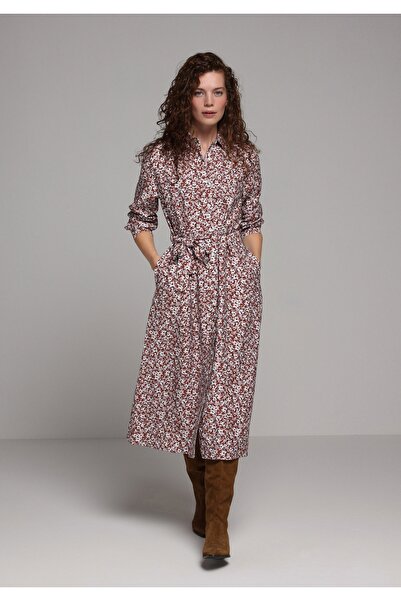 Colin's Regular Fit Women's Brown Dress