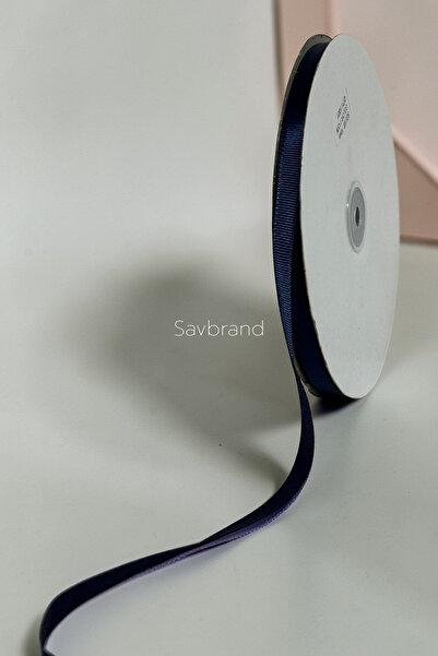 SavBrand Navy Blue Grosgrain Ribbon (2 Meters)