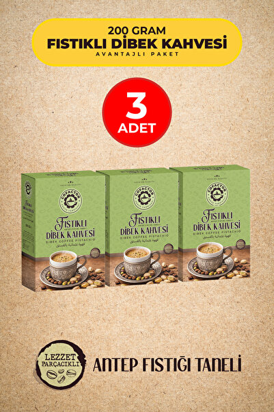 Cofactor Coffee قهوة ديبك بالفول السوداني 200 جرام عبوة من 3 قطع