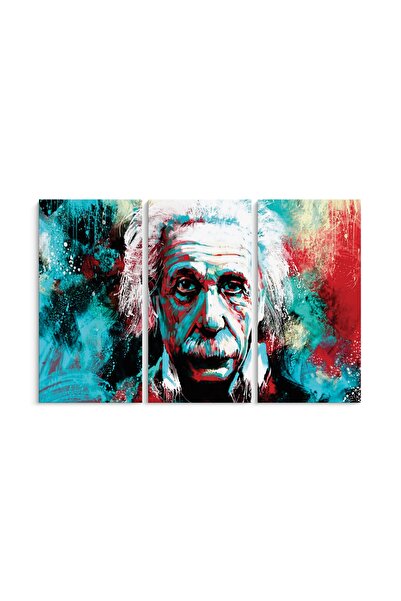 ART Tablou Canvas Einstein 3 piese