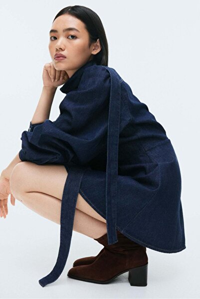 H&M Leather ankle boots