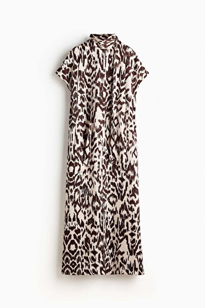 H&M Scarf-detail maxi dress
