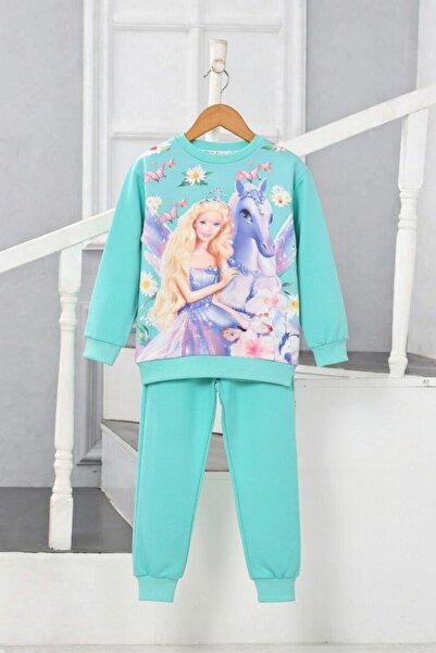 Ay Girls' Daily Stylish and Comfortable Sports Set