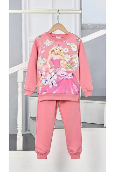 Ay Girls' Daily Stylish and Comfortable Sports Set