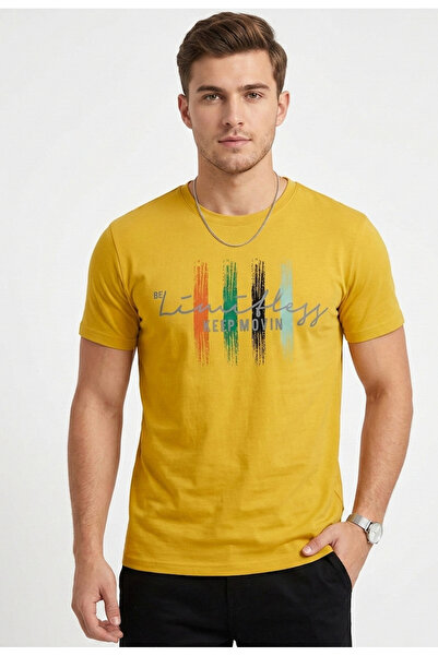 iza Men’s Casual Round Neck T-Shirt