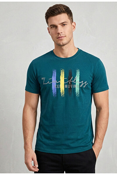 iza Men’s Casual Round Neck T-Shirt