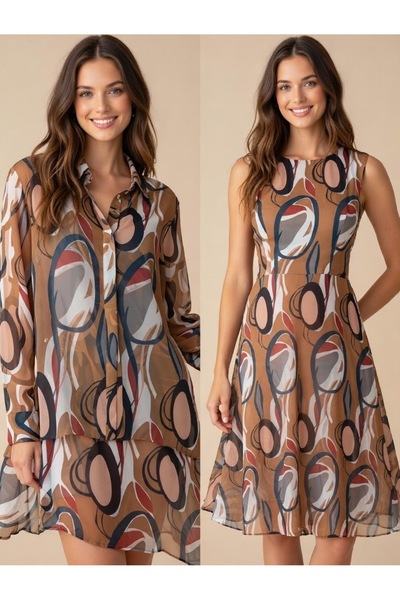 MEKİK MANİFATURA قماش شيفون منقوش