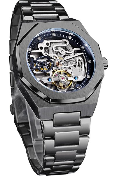 Forsining Automatic Watch Mechanical Wrist Watch for Men Octagonal Waterproof...