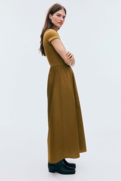 H&M Short-sleeved maxi dress