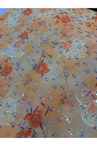 MEKİK MANİFATURA cu model ȚESĂTURĂ DE ȘIFON