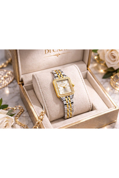 DI CAPRT DeCapri watch – Gold Square edition