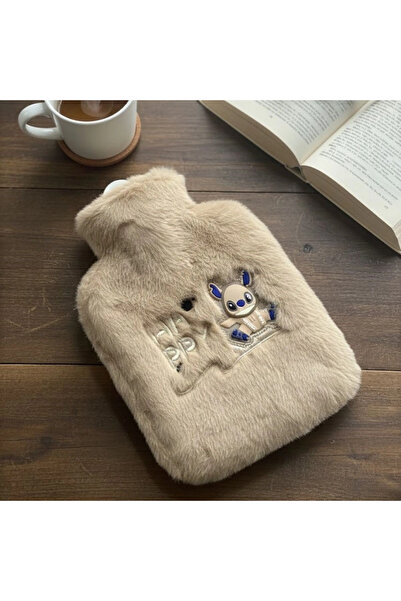 Twin Store Mey Import ®   Plush Hot Water Bags with Happy Robot Animal Figure...