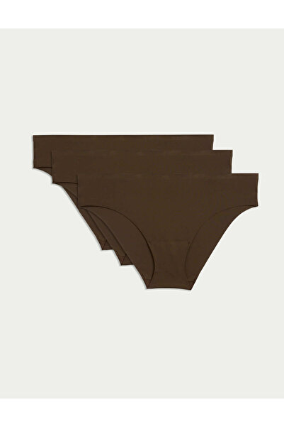 Marks & Spencer 3'lü Dikişsiz ve İz Bırakmayan Brazilian Külot Seti