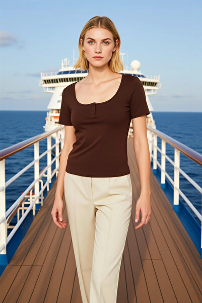 BENERLY Bluză de damă mărime mare tricotaj cu striații cu decolteu rotund, mâ...