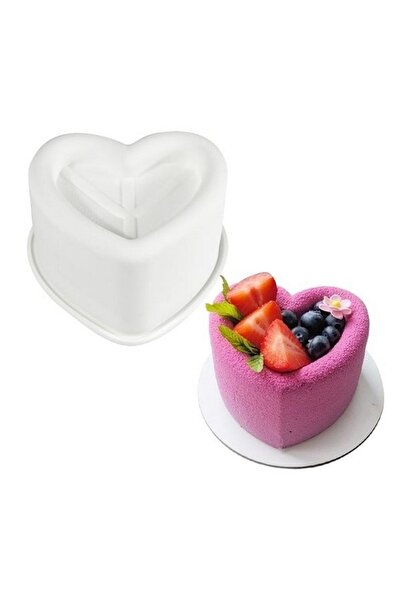 Dharst Silicone mold - Bento Cake - Heart – 12.5 × 11 × 7 cm