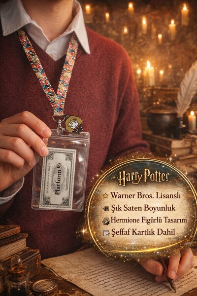 TOYFEST Harry Potter Hermione Granger Licensed Satin Neck Collar Lanyard 43 c...