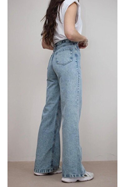 SHEVANE ΝΕΑ ΣΕΖΟΝ ΨΗΛΟΜΕΣΩΤΟ ΓΥΝΑΙΚΕΙΟ ΠΑΝΤΕΛΟΝΙ ΤΥΠΟΥ PALAZZO ΤΖΙΝ Ελαστικό