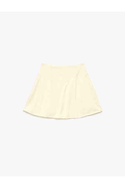 Koton Μίνι αθλητική φούστα με ψηλή μέση και άνετη εφαρμογή Interlock